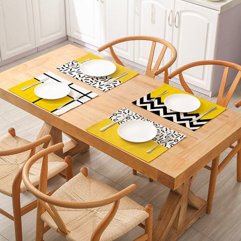 Placemats For Dining Table Pad Waterproof