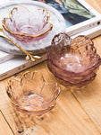 New Arrivals Nordic Tableware Supplies Gold Inlay Glass Sauce Bowl