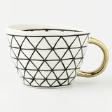 Nordic Creative Handprinted Coffee Mugs