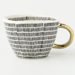 Nordic Creative Handprinted Coffee Mugs