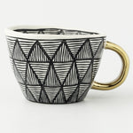 Nordic Creative Handprinted Coffee Mugs