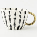 Nordic Creative Handprinted Coffee Mugs