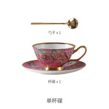 Europe Bone China Coffee Cup Luxury Home Decoration Accessories