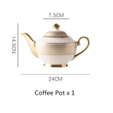 Ceramic Coffee Set Porcelain Tea Set Coffee Pot